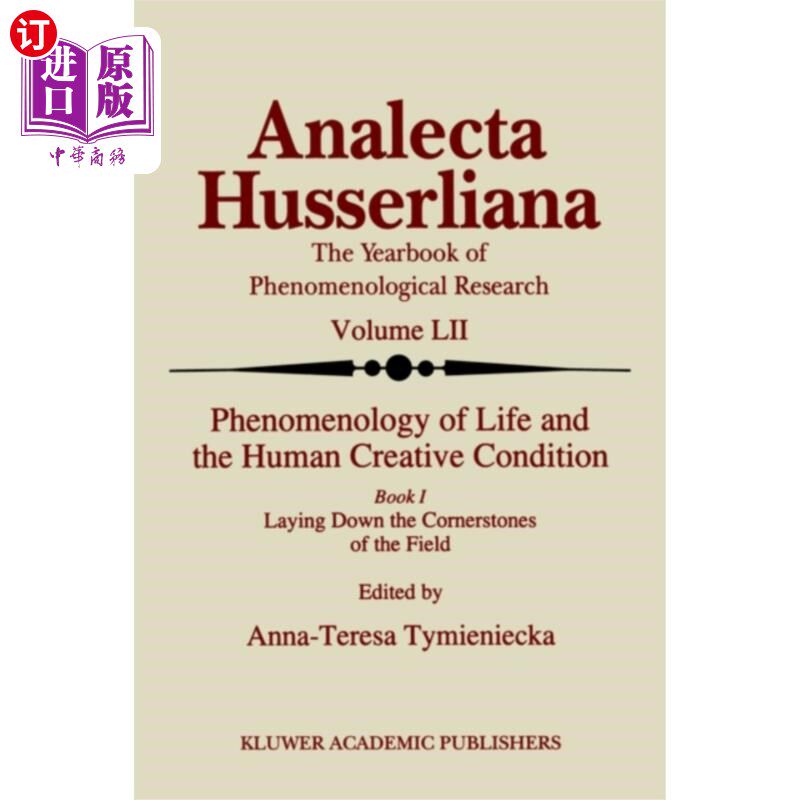 海外直订Phenomenology of Life and the Human Creative Con... 生命现象学与人的创造状态