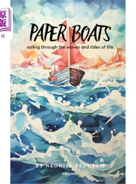 海外直订Paper Boats 纸的船只
