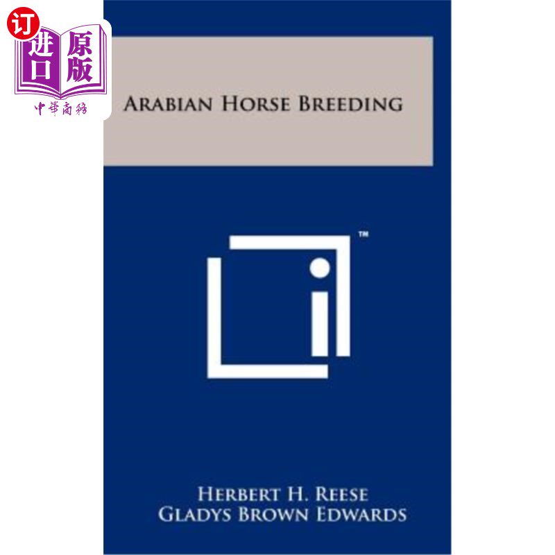 海外直订Arabian Horse Breeding 阿拉伯马育种