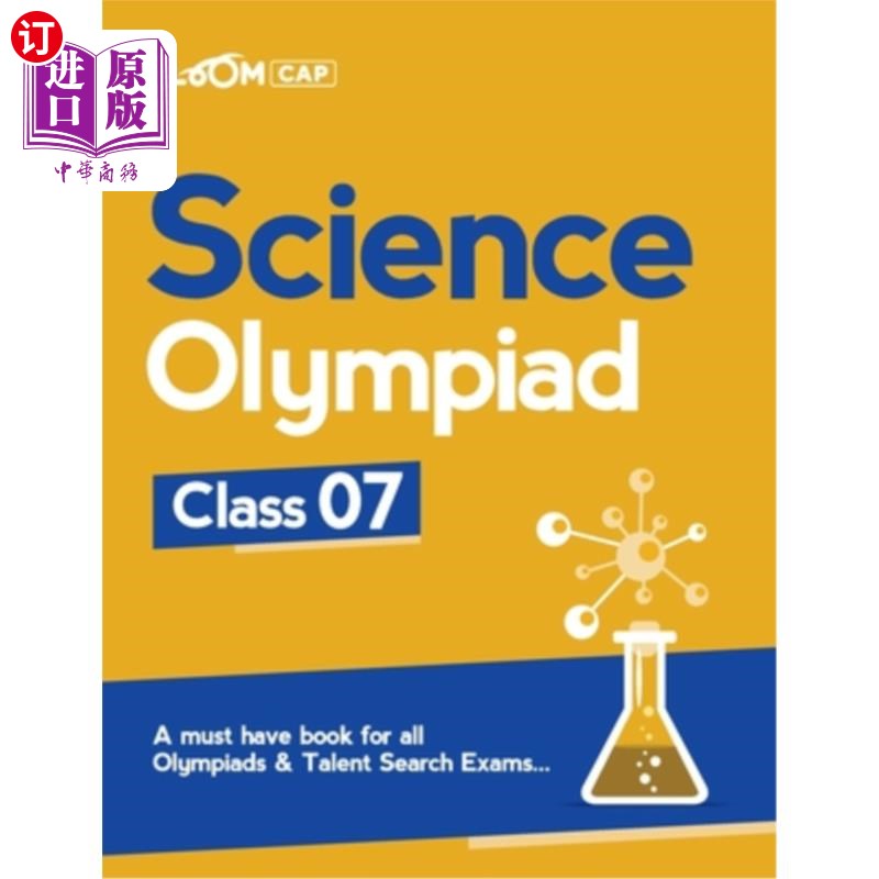 海外直订Bloom CAP Science Olympiad Class 7 Bloom CAP科学奥林匹克7班