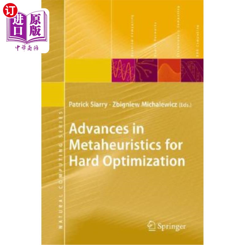 海外直订Advances in Metaheuristics for Hard Optimization 用于硬优化的元启发式算法研究进展