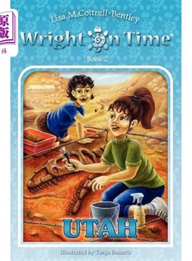 海外直订Wright on Time: Utah: Book 2 赖特准时：犹他州：第二册