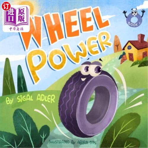 海外直订Wheel Power: self esteem books for preschoolers 《车轮的力量》:学龄前儿童自尊书籍