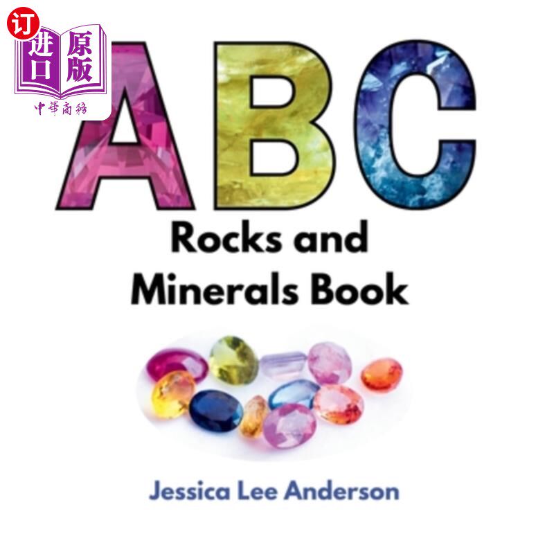 海外直订ABC Rocks and Minerals Book ABC岩石和矿物书