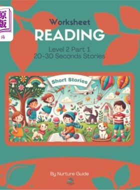 海外直订Worksheet: Reading: Level 2 part 1 阅读：第二层次第一部分
