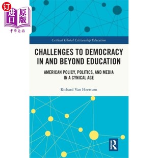 海外直订Challenges to Democracy In and Beyond Education 教育内外对民主的挑战