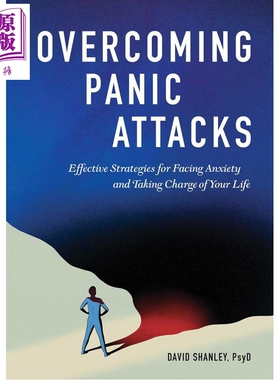 预售 克服惊恐发作 职业心理学家戴维 山利社恐自救指南作者 英文原版 Overcoming Panic David Shanley PsyD【中商原版】