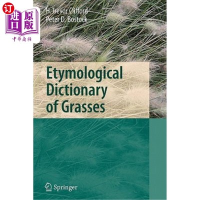 海外直订Etymological Dictionary of Grasses 草类词源词典