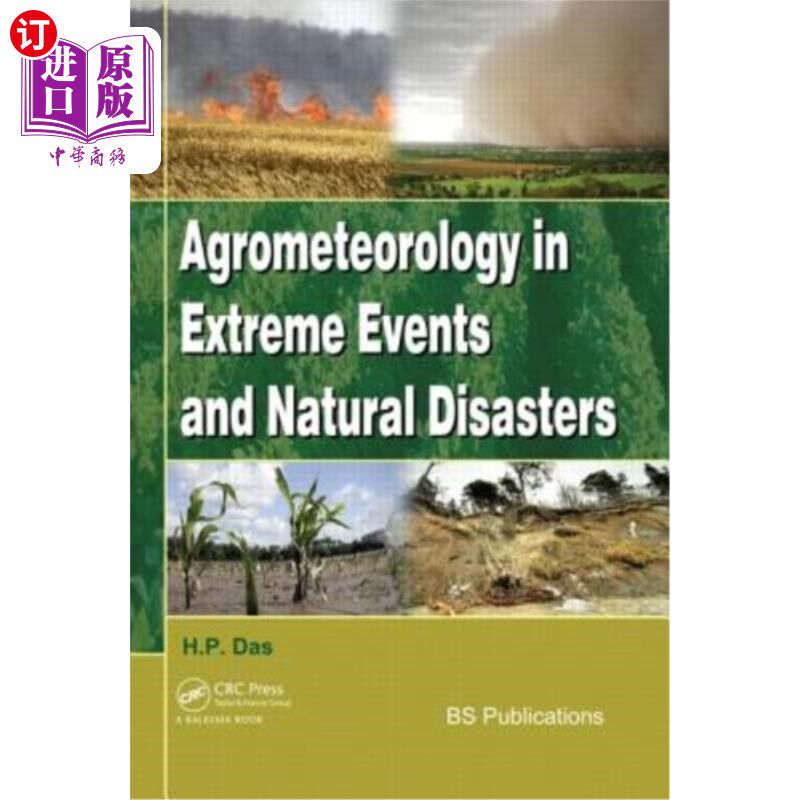 海外直订Agrometeorology in Extreme Events and Natural Disasters 极端事件与自然灾害中的农业气象学