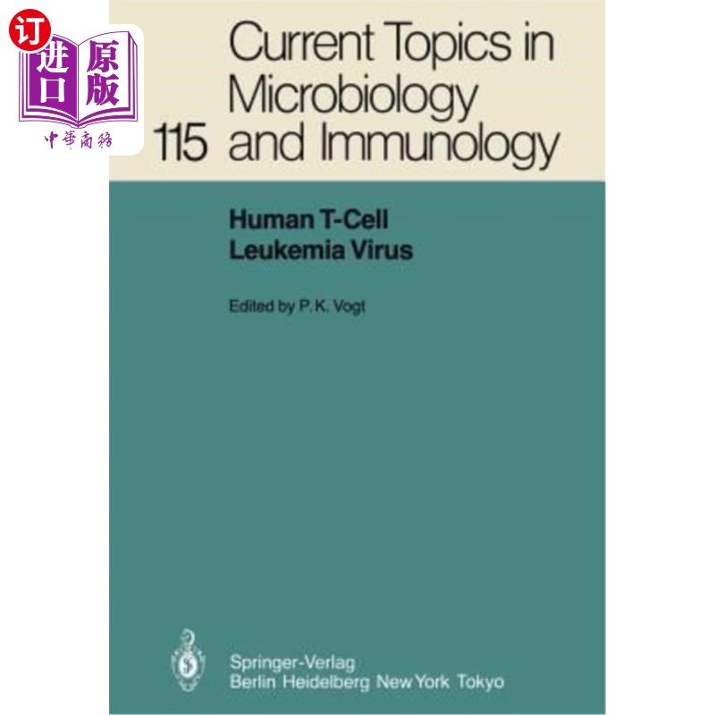 海外直订医药图书human t-cell leukemia virus 人t细胞白血病病毒