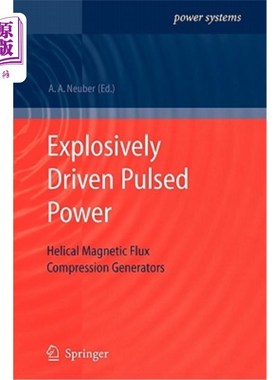 海外直订Explosively Driven Pulsed Power: Helical Magnetic Flux Compression Generators 爆炸驱动脉冲功率：螺旋磁通压