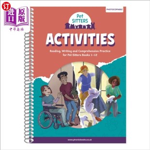 Activities 海外直订Phonic Sitters Pet 有声书宠物保姆活动 Books