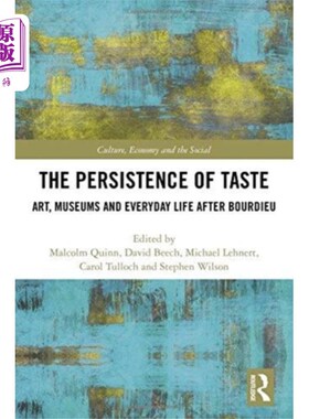 海外直订Persistence of Taste 味觉的持久性