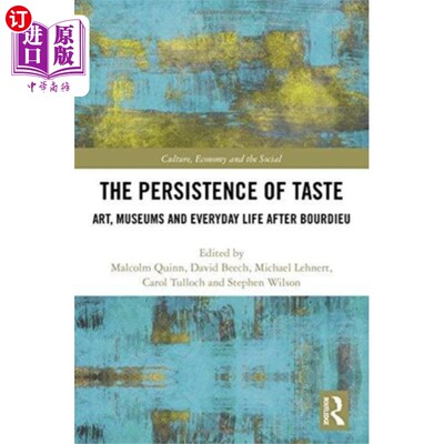 海外直订Persistence of Taste 味觉的持久性