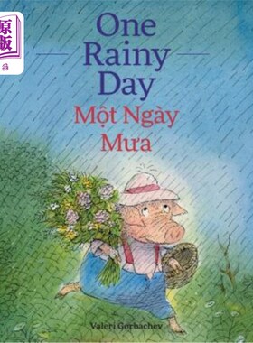 海外直订One Rainy Day / Mot Ngay Mua: Babl Children's Books in Vietnamese and English 一个雨天/莫恩盖穆阿：巴布儿童