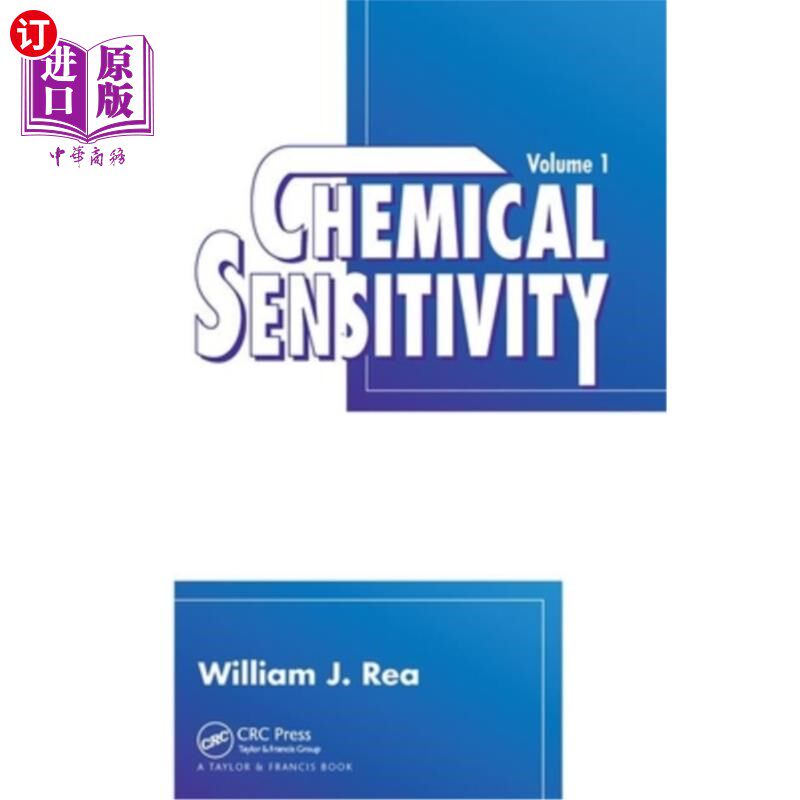 海外直订医药图书Chemical Sensitivity, Volume I 化学敏感性，第一卷