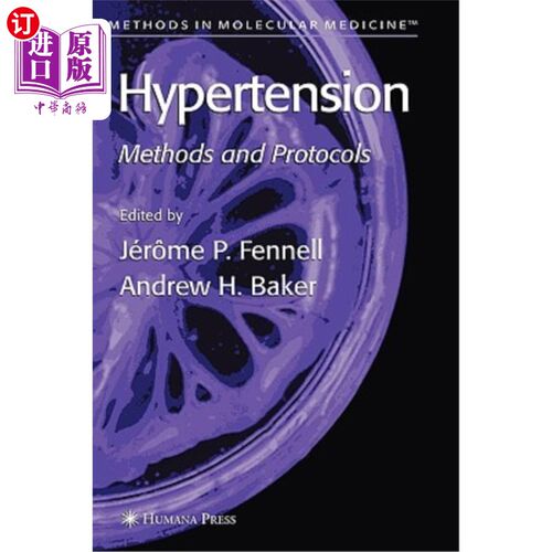 海外直订医药图书Hypertension: Methods and Protocols 高血压:方法和协议
