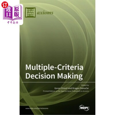 海外直订Multiple-Criteria Decision Making 多重准则决策