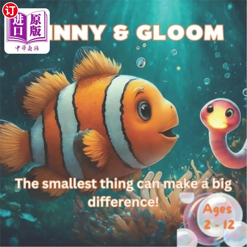 海外直订Finny & Gloom: The smallest thing can make a big difference! 芬尼和忧郁：最小的事情可以产生很大的不同！