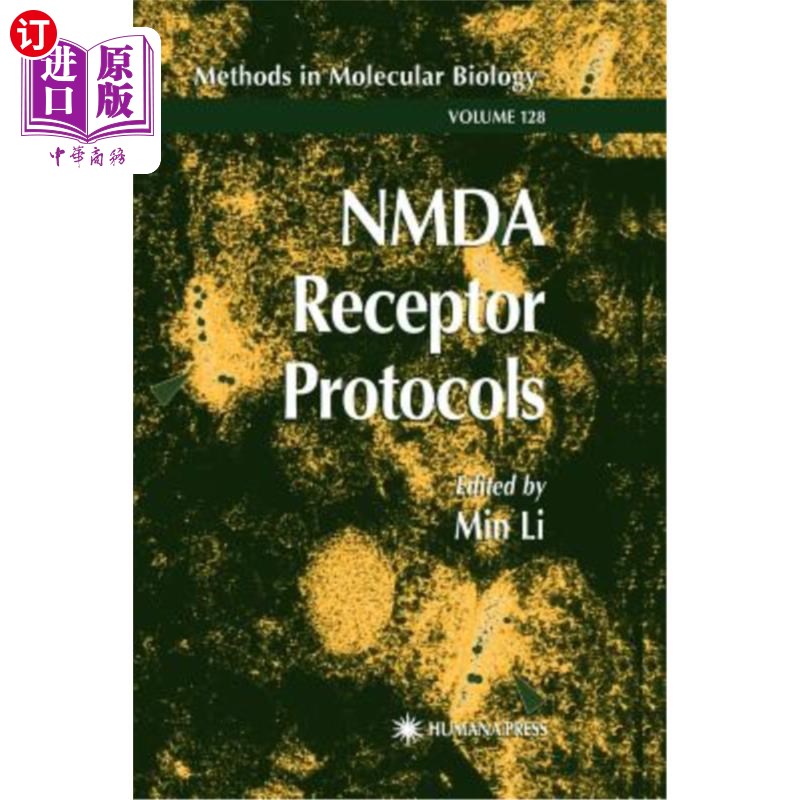 海外直订Nmda Receptor Protocols Nmda受体协议