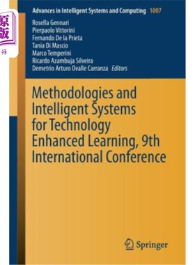 海外直订Methodologies and Intelligent Systems for Technology Enhanced Learning, 9th Inte 技术强化学习的方法和智能系
