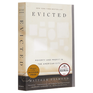 预售 扫地出门 美国城市的贫穷与暴利 Evicted 英文原版 Poverty and Profit in the American City Matthew Desmond 区域研究
