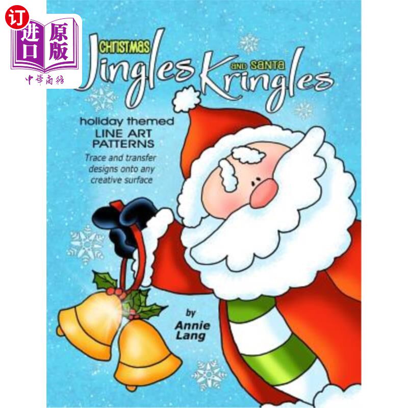 海外直订Christmas Jingles and Santa Kringles 圣诞叮当声和圣克里格尔斯