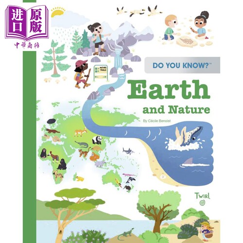 Do You Know Earth and Nature 你知道吗 地球与自然 英文原版进口图书 儿童绘本 知识科普图画书【中商原版】