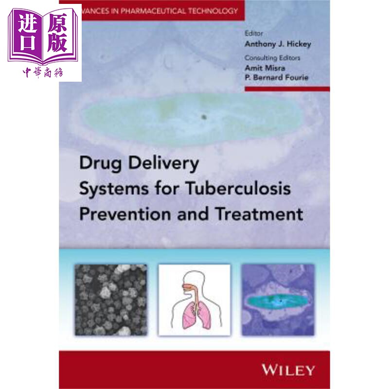 现货 Drug Delivery Systems For Tuberculosis Prevention And Treatment【中商原版】