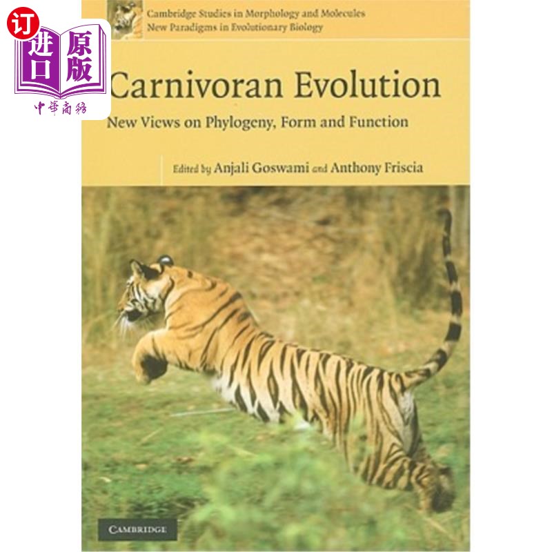 海外直订Carnivoran Evolution: New Views on Phylogeny, Form, and Function 食肉动物进化:关于系统发育、形态和功能的新