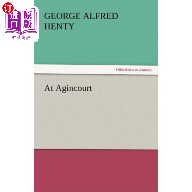 海外直订At Agincourt 在阿金库尔战役