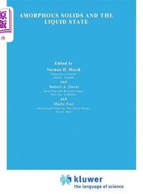 海外直订Amorphous Solids and the Liquid State 非晶态固体与液态