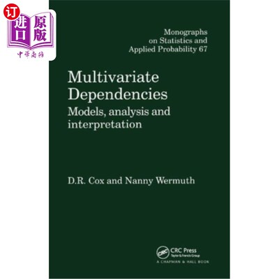 海外直订Multivariate Dependencies: Models, Analysis and Interpretation 多元依赖:模型、分析和解释