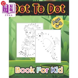 适合4 点对点书 Book Ages Kid Dot for 8岁儿童 海外直订Dot