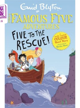 海外直订Famous Five Colour Short Stories: Five to the Re... 著名的五色短篇故事:五来救援!