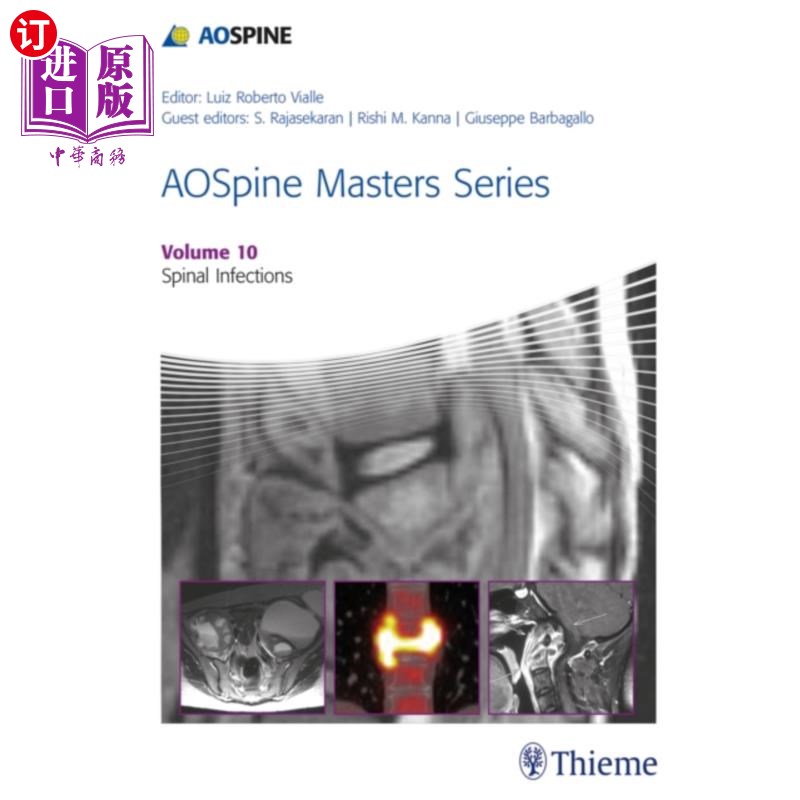 海外直订医药图书AOSpine Masters Series, Volume 10: Spinal Infections AOSpine大师系列，第10卷:脊柱感染