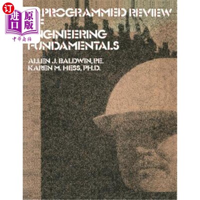 海外直订医药图书A Programmed Review of Engineering Fundamentals 工程基础课程回顾
