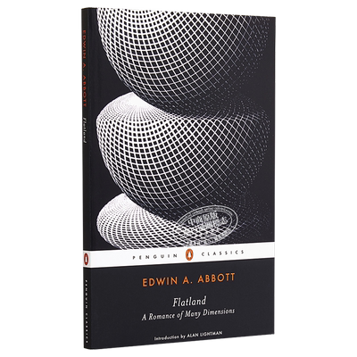 埃德温 A 艾勃特 平面国 英文原版 PMC Flatland A Romance of Many Dimensions Edwin Abbott 科幻小说【中商原版】神奇的二