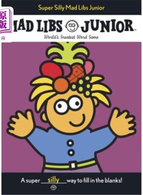 海外直订Super Silly Mad Libs Junior 超级傻疯少年