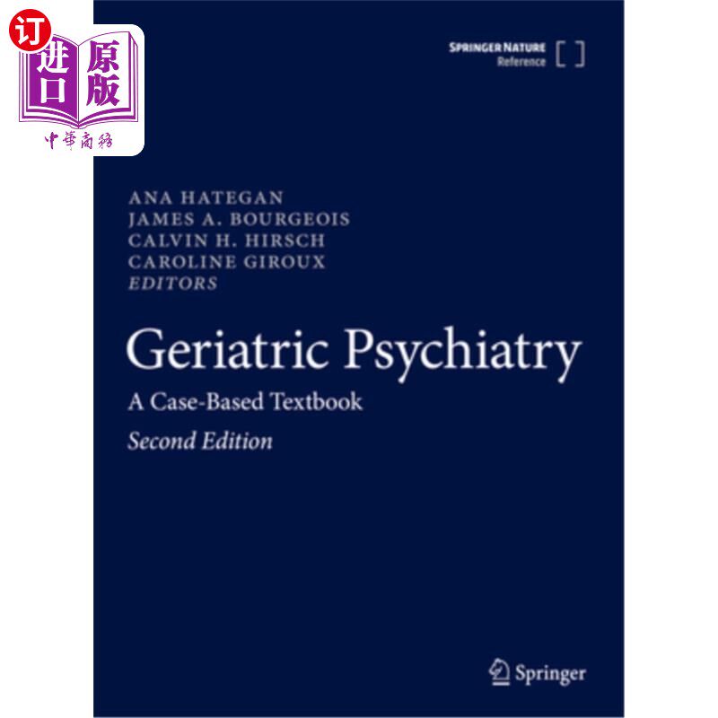 海外直订医药图书Geriatric Psychiatry: A Case-Based Textbook 老年精神病学：基于案例的教科书