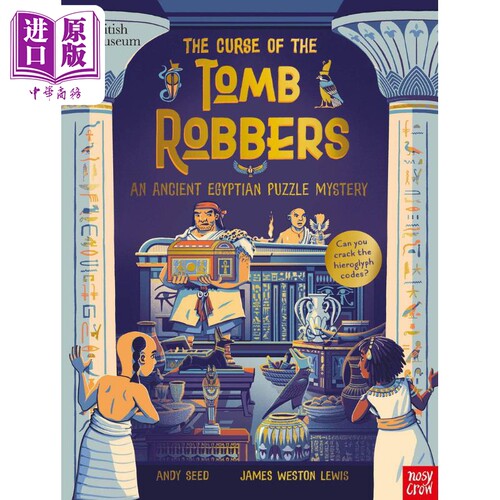 盗墓者的故事The Curse of the Tomb Robbers 英文原版 儿童百科绘本 历史读物 进口儿童读物 知识百科7-10岁【中商原版】
