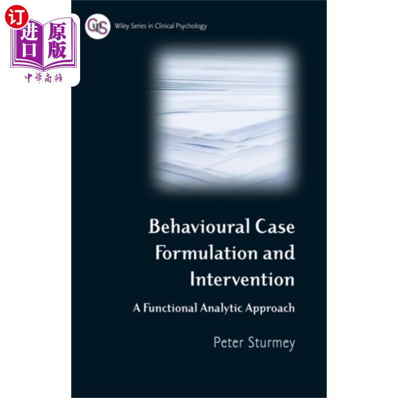 海外直订医药图书Behavioral Case Formulation and Intervention 行为案例的制定与干预——一种功能分析方法