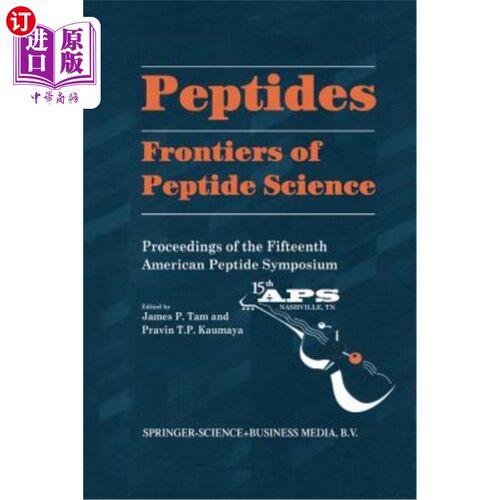海外直订Peptides: Frontiers of Peptide Science 肽：肽科学的前沿
