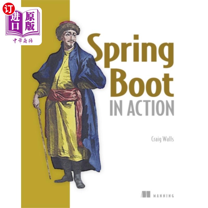 海外直订Spring Boot in Action 弹簧启动