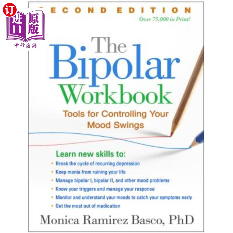 海外直订医药图书The Bipolar Workbook: Tools for Controlling Your Mood Swings 双极工作手册：控制情绪波动的工具