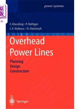 海外直订Overhead Power Lines: Planning, Design, Construction 架空电力线路：规划、设计、施工