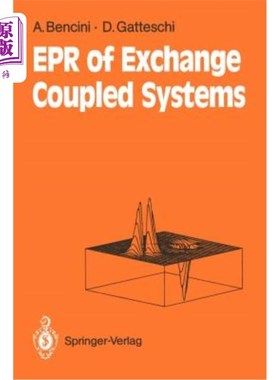 海外直订Electron Paramagnetic Resonance of Exchange Coupled Systems 交换耦合系统的电子顺磁共振