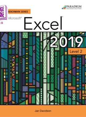 海外直订Benchmark Series: Microsoft Excel 2019 Level 2 基准系列:Microsoft Excel 2019 Level 2