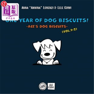 海外直订One Year of Dog Biscuits! - Ace's Dog Biscuits Vol.1+2 一年的狗饼干!-王牌狗饼干Vol.1+2