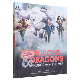 现货 龙与地下城电影设定集 侠盗荣耀 Art and Making of Dungeons Dragons Honor Among Thieves 英文原版【中商原版】